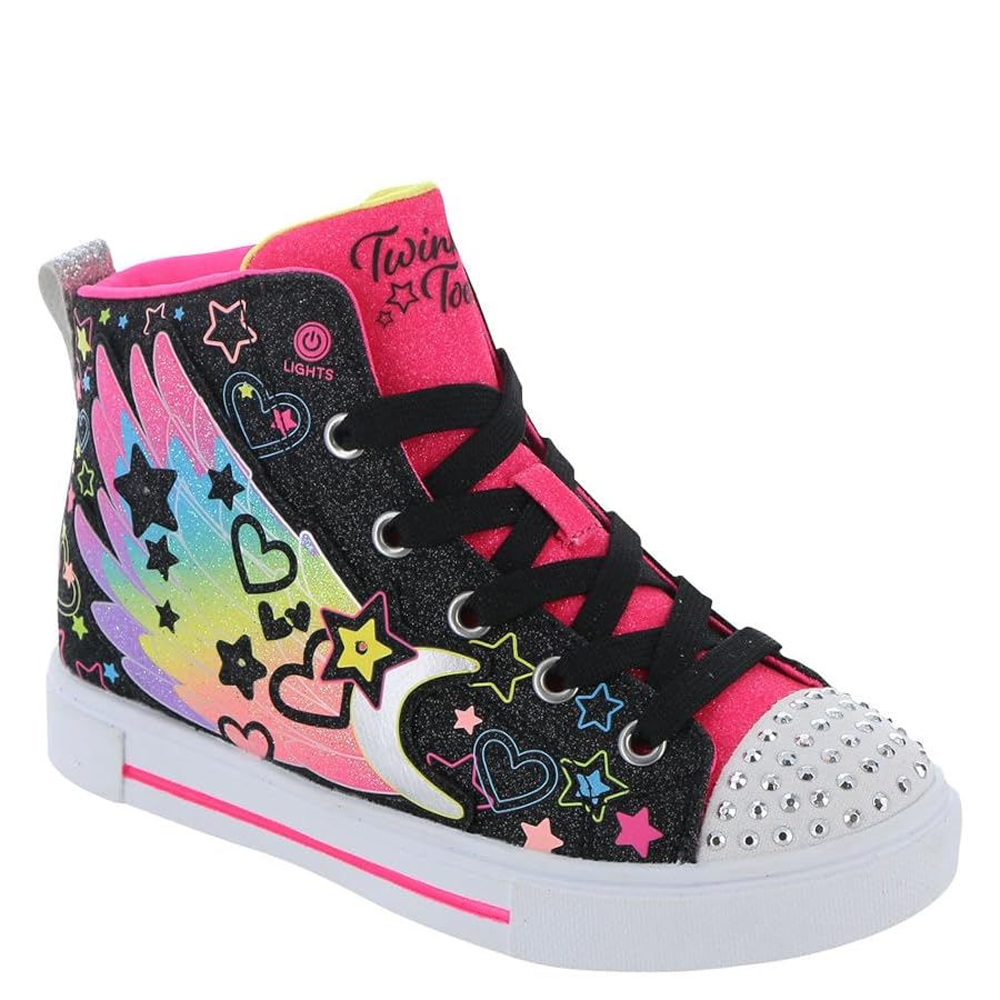 Galaxy - しゃっちゃん Amazon.com | Skechers Kids Girls Twinkle Sparks-Galaxy Glitz